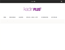 Tablet Screenshot of kadinplus.com